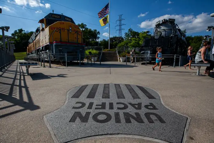 Kenefick Park: Union Pacific Big Boy & Centennial Trains in Omaha, Nebraska | Omaha Tourist Attractions