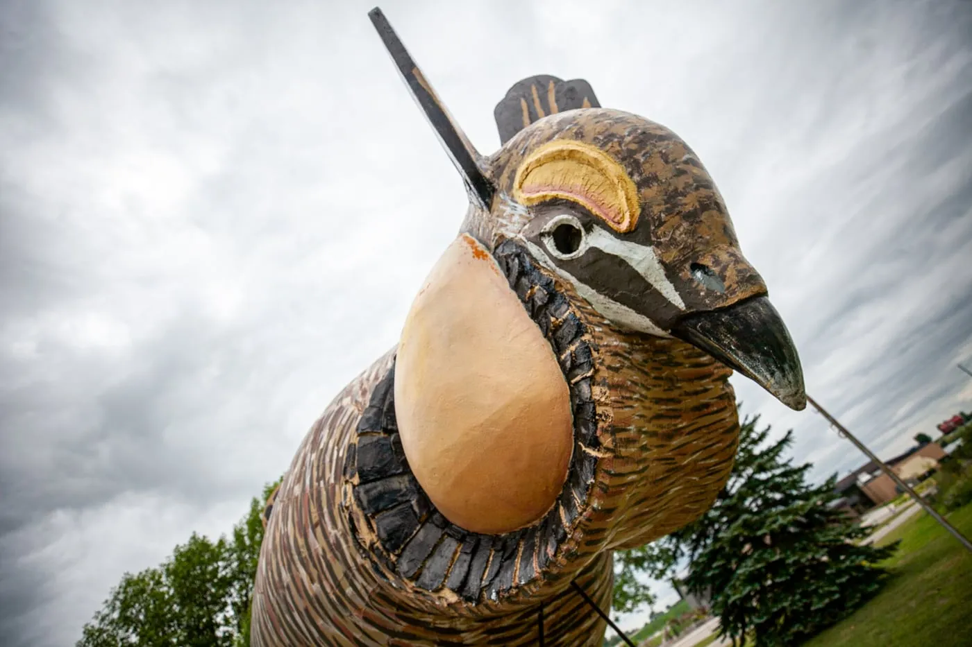 World's Largest "Booming" Prairie Chicken in Rothsay, Minnesota | Minnesota Roadside Attractions