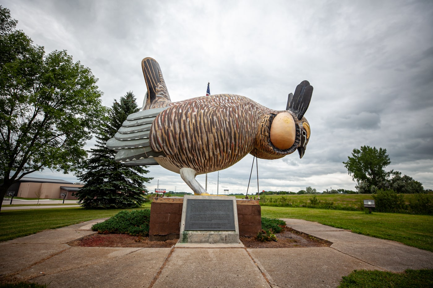 World's Largest "Booming" Prairie Chicken in Rothsay, Minnesota | Minnesota Roadside Attractions