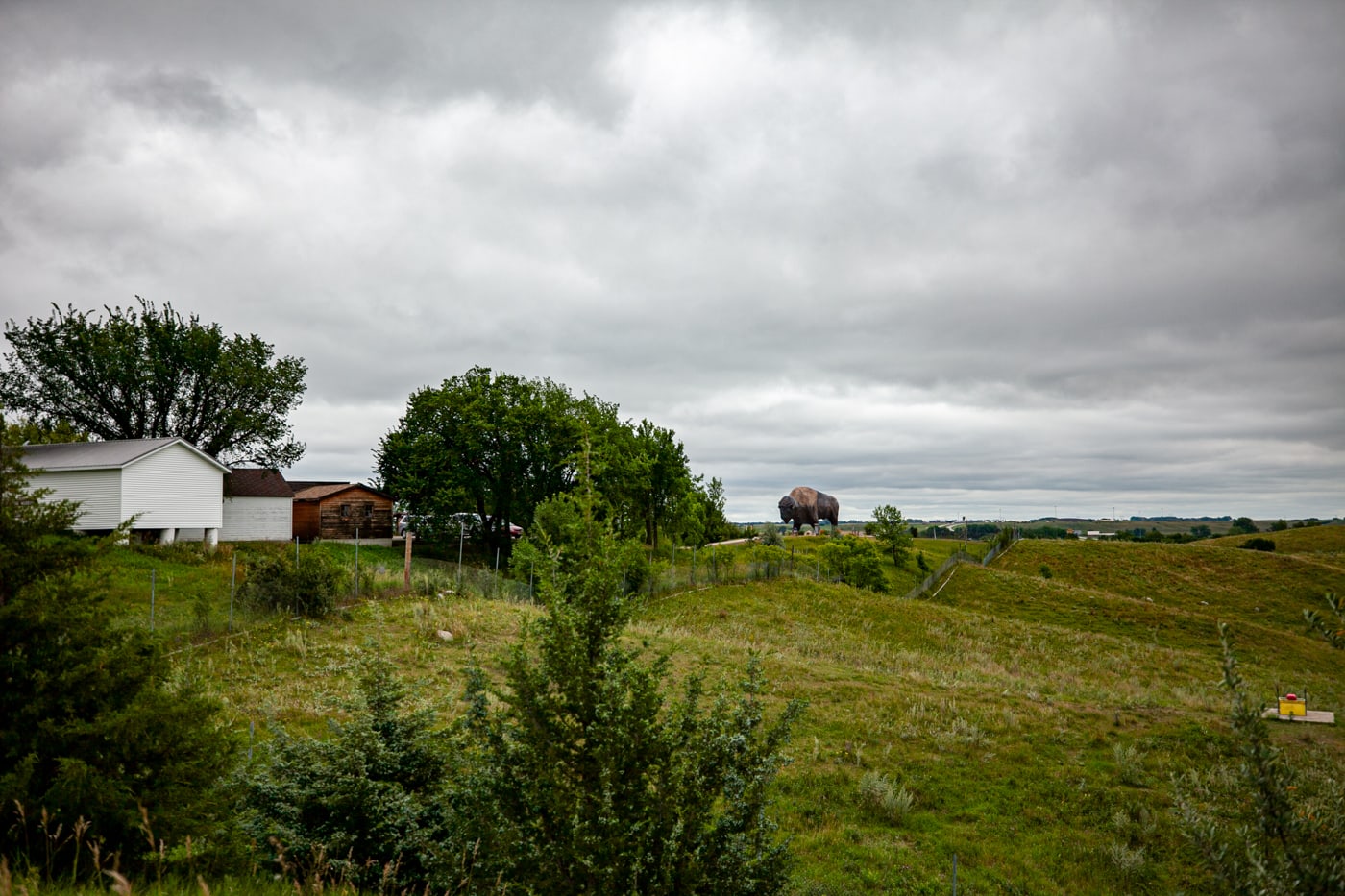 World's Largest Buffalo Monument in Jamestown, North Dakota | North Dakota Roadside Attractions