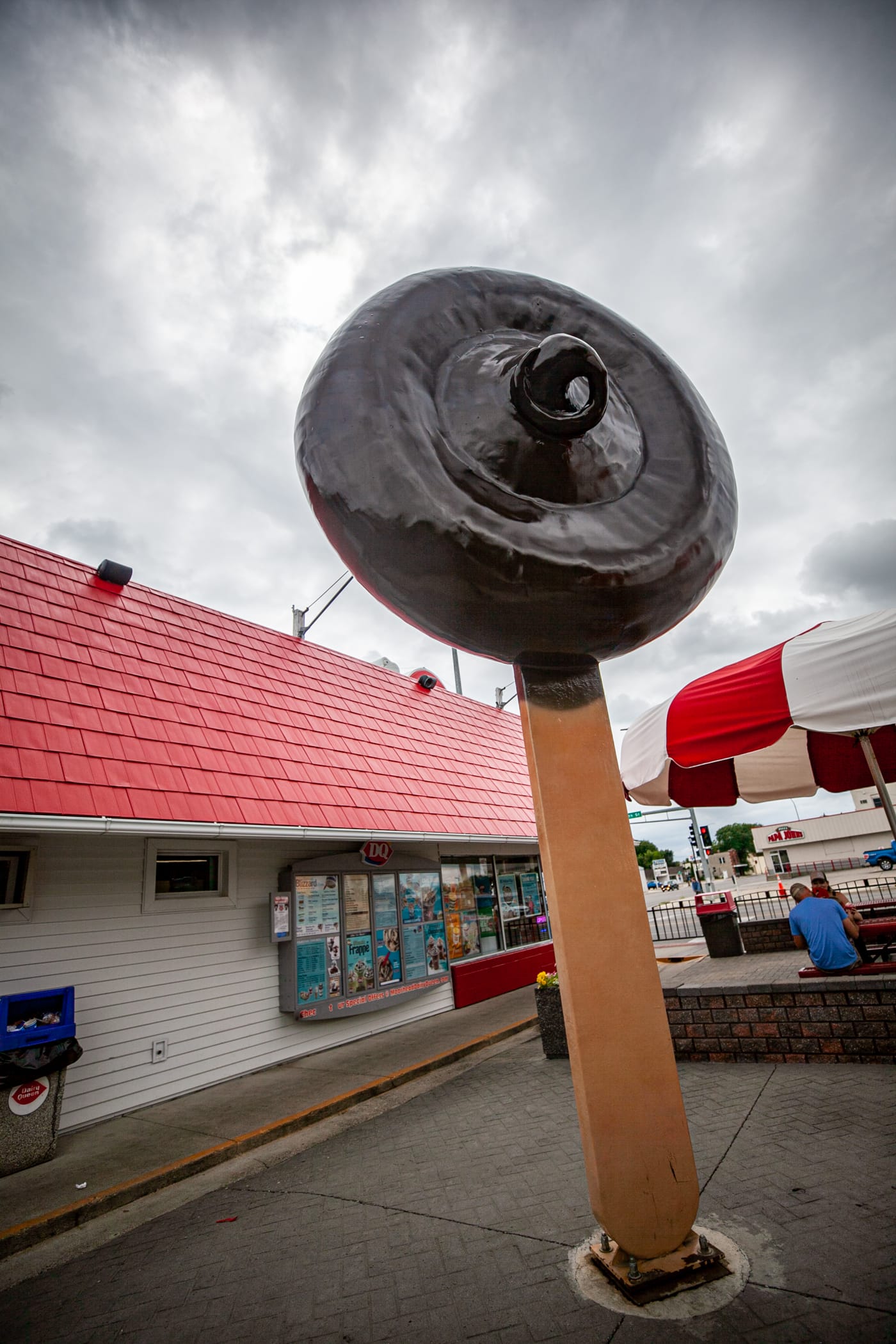 World's Largest Dilly Bar Ice Cream at the Dairy Queen in Moorhead, Minnesota | Minnesota Roadside Attractions