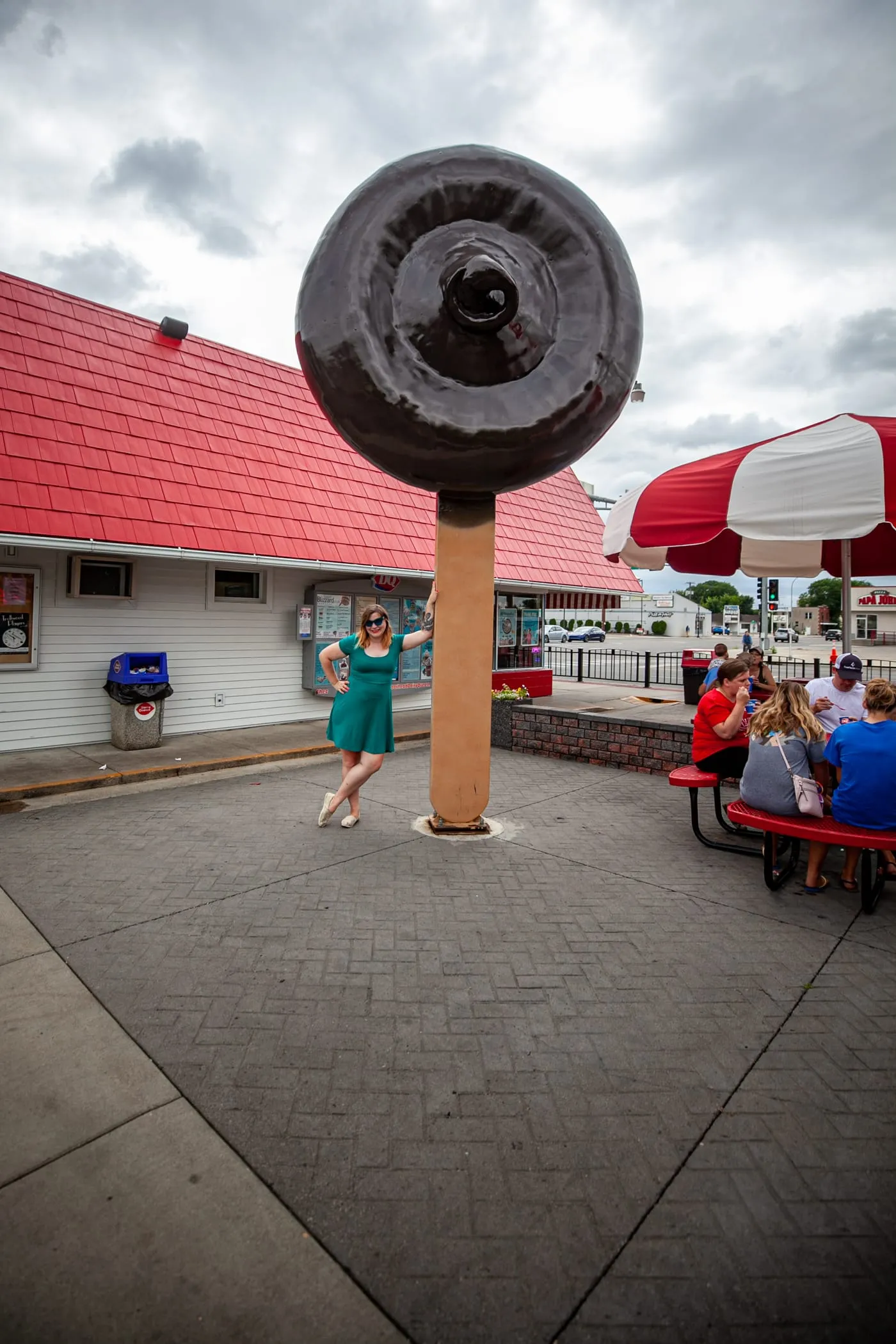 World's Largest Dilly Bar Ice Cream at the Dairy Queen in Moorhead, Minnesota | Minnesota Roadside Attractions