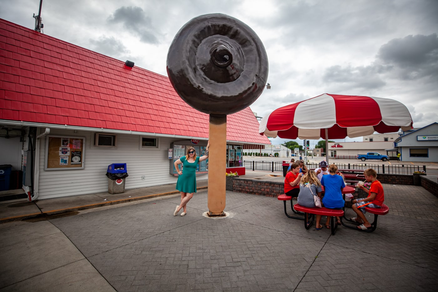 World's Largest Dilly Bar Ice Cream at the Dairy Queen in Moorhead, Minnesota | Minnesota Roadside Attractions