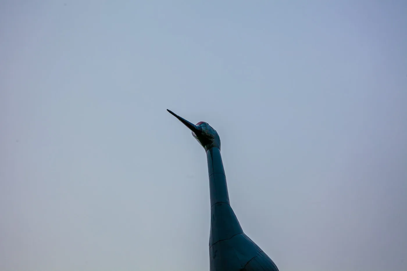 Sandy the World's Largest Sandhill Crane in Steele, North Dakota | North Dakota Roadside Attractions