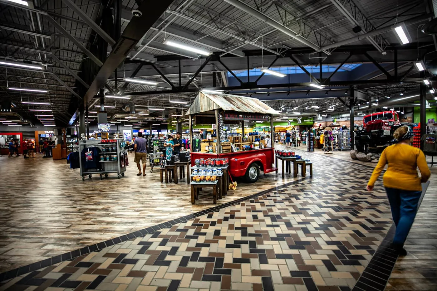 World's Largest Truckstop in Iowa - Iowa 80 Truck stop - roadside attractions in Iowa