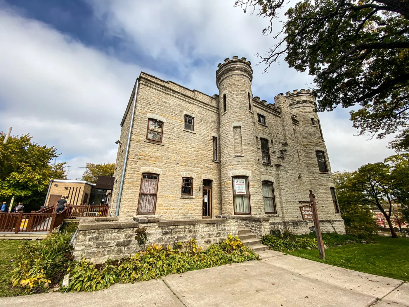 The Givins Castle in Chicago, Illinois. The only castle in Chicago. Open House Chicago.