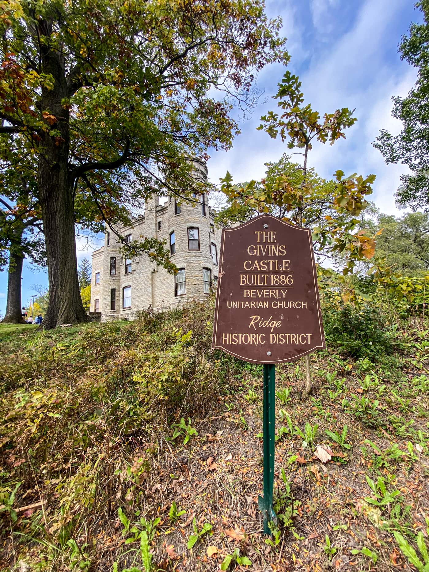 The Givins Castle in Chicago, Illinois. The only castle in Chicago. Open House Chicago.