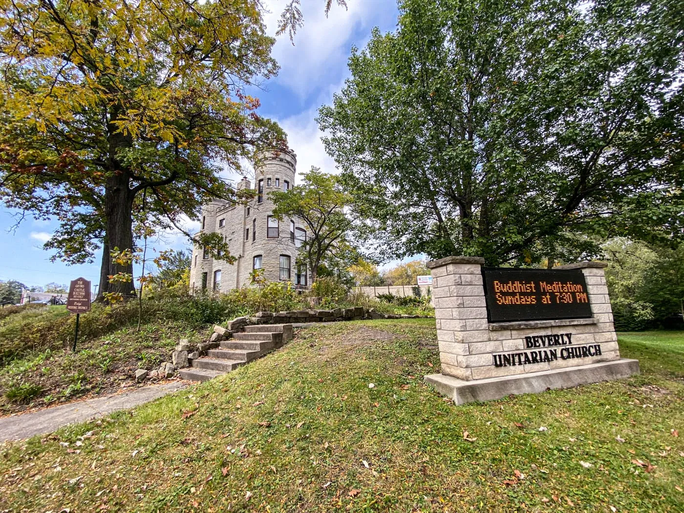 The Givins Castle in Chicago, Illinois. The only castle in Chicago. Open House Chicago.