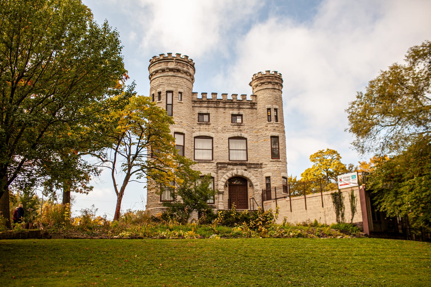 The Givins Castle in Chicago, Illinois. The only castle in Chicago. Open House Chicago.