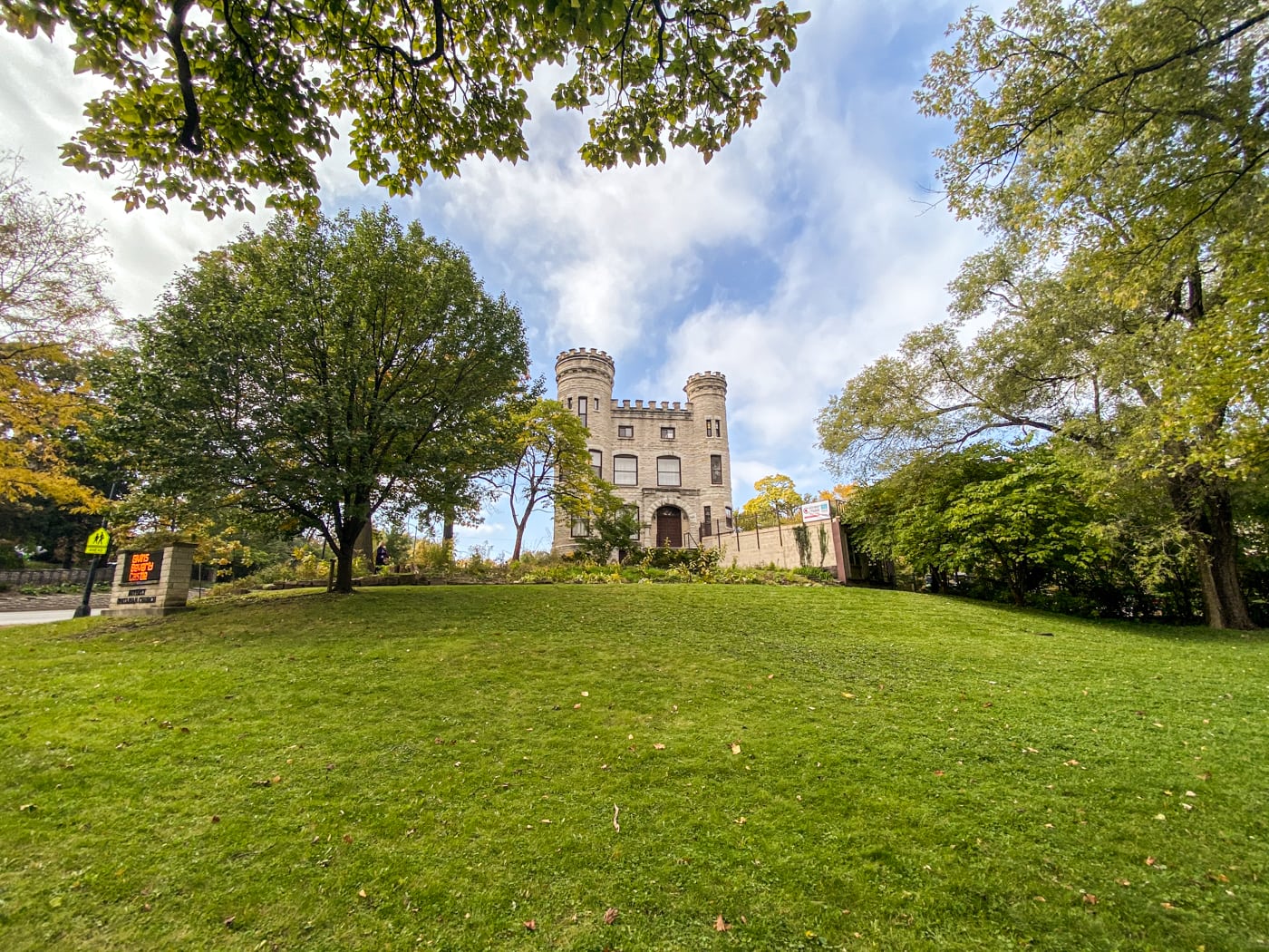 The Givins Castle in Chicago, Illinois. The only castle in Chicago. Open House Chicago.