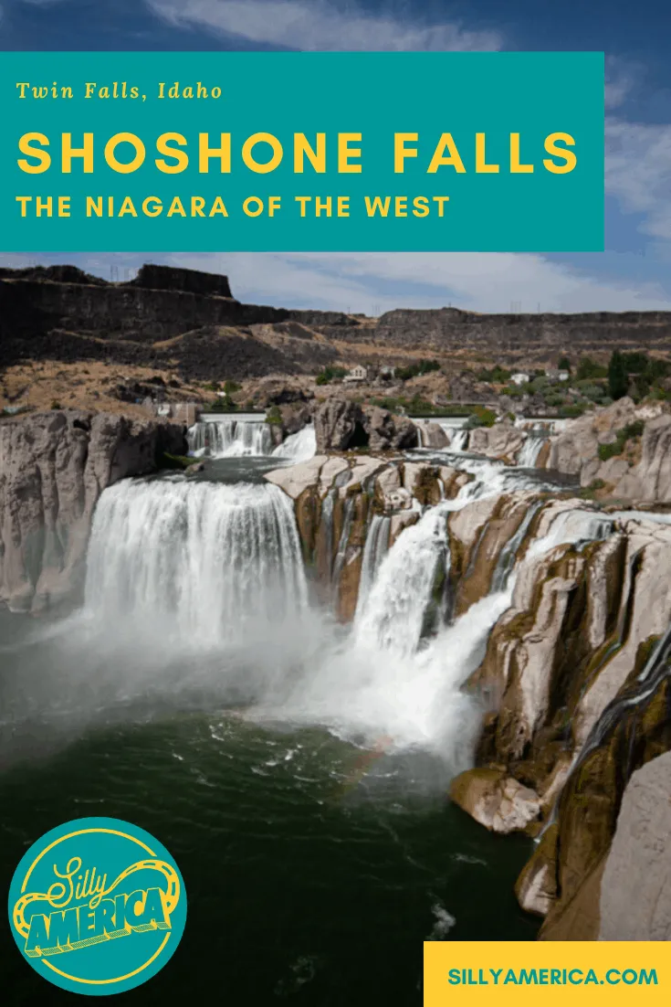 At 212 feet, Shoshone Falls - The Niagara of the West - in Twin Falls, Idaho, is a taller waterfall than Niagara Falls in New York/Canada. It's among many beautiful places in Idaho to stop at on an Idaho road trip or vacation over the summer, winter, spring, or fall.
#IdahoRoadsideAttractions #IdahoRoadsideAttraction #RoadsideAttractions #RoadsideAttraction #RoadTrip #IdahoRoadTrip #IdahoRoadTripMap #IdahoRoadTripBucketLists #IdahoBucketList #ThingsToDoInIdaho #IdahoRoadTripTravelTips