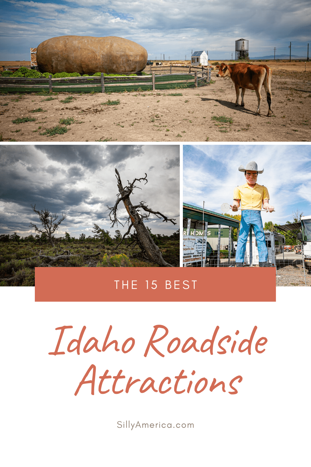 The best Idaho roadside attractions to visit on an Idaho road trip or weekend getaway. Add these roadside oddities and road trip stops to your bucket list and visit these roadside attractions in Idaho on your next travel adventure. #IdahoRoadsideAttractions #IdahoRoadsideAttraction #RoadsideAttractions #RoadsideAttraction #RoadTrip #IdahoRoadTrip #IdahoRoadTripMap #IdahoRoadTripBucketLists #IdahoBucketList #ThingsToDoInIdaho #IdahoRoadTripTravelTips #WeirdRoadsideAttractions