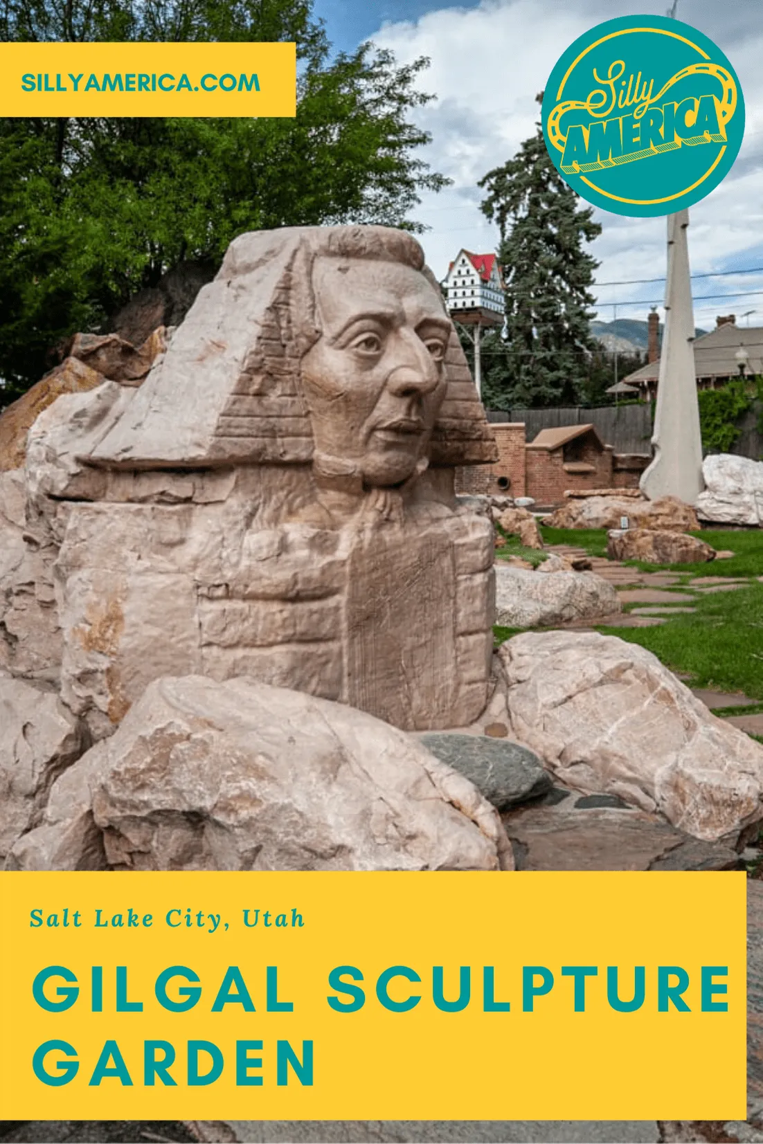 Gilgal Sculpture Garden, a small public city park in Salt Lake City, Utah, is the work of Thomas Battersby Child, Jr. and displays Mormon sculptures. #UtahRoadsideAttractions #UtahRoadsideAttraction #RoadsideAttractions #RoadsideAttraction #RoadTrip #UtahRoadTrip #UtahRoadTripWithKids #UtahRoadTripBucketLists #UtahBucketList  #UtahRoadTripItinerary #UtahRoadTripPictures #UtahRoadTripMap #UtahWeekendRoadTrip #SaltLakeCityRoadTrip #UtahRoadTripAdventure