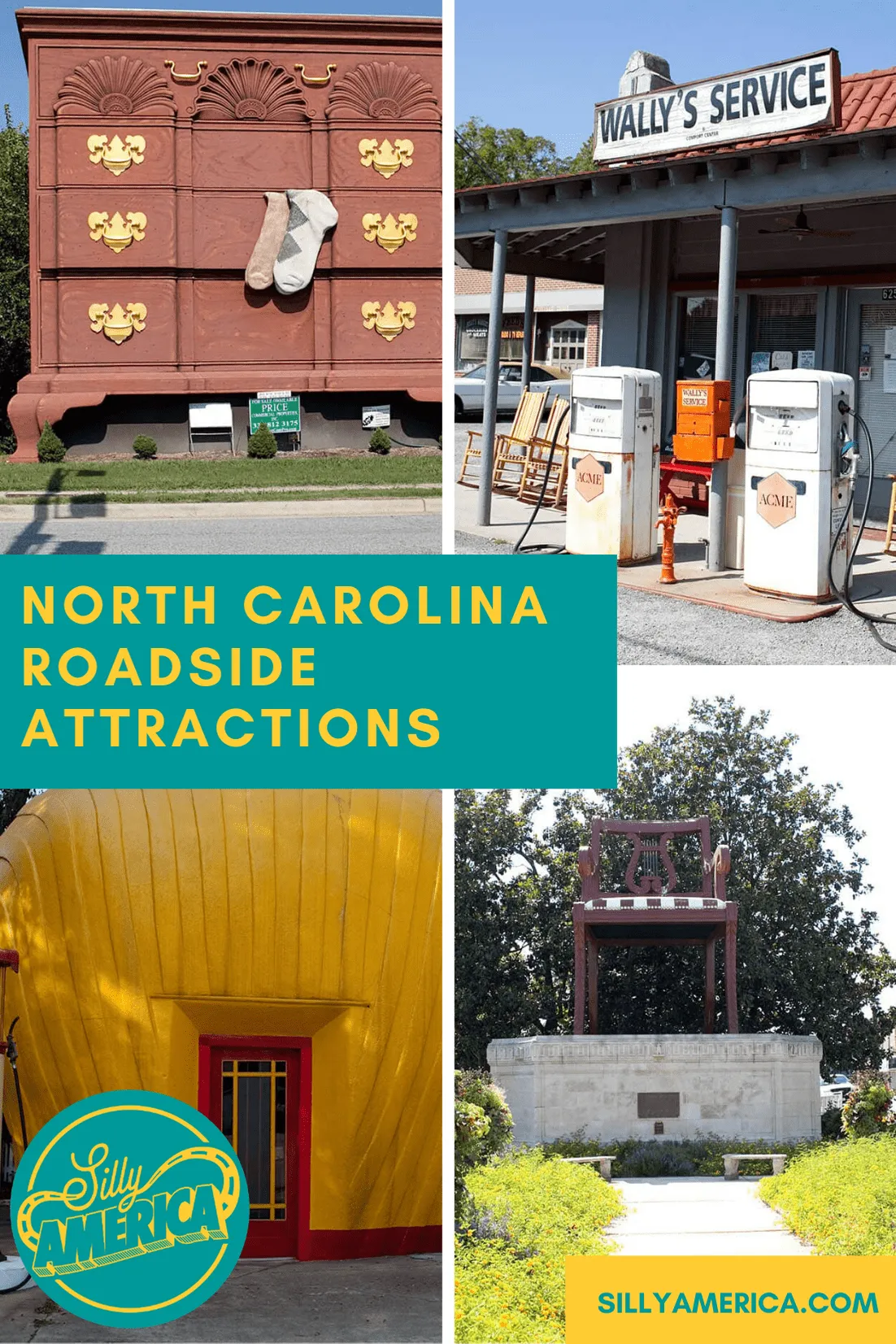 The best North Carolina roadside attractions to visit on a North Carolina road trip. Add these roadside oddities to your travel bucket list, itinerary, or route map! Perfect road trip stops for kids or adults! #NorthCarolinaRoadsideAttractions #NorthCarolinaRoadsideAttraction #RoadsideAttractions #RoadsideAttraction #RoadTrip #NorthCarolinaRoadTrip #NorthCarolinaRoadTripBucketLists #NorthCarolinaBucketList #NorthCarolinaRoadTripWIthKids #NorthCarolinaRoadTripTravelGuide