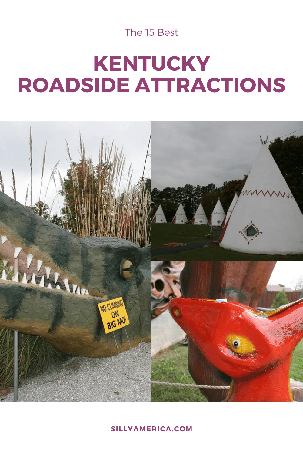 The best Kentucky roadside attractions to visit on a Kentucky road trip. Add these roadside oddities to your travel bucket list, itinerary, or route map! Weird roadside attractions and fun road trip stops for kids and adults. #KentuckyRoadsideAttractions #KentuckyRoadsideAttraction #RoadsideAttractions #RoadsideAttraction #RoadTrip #KentuckyRoadTrip #KentuckyRoadTripBucketLists #KentuckyRoadTripIdeas #KentuckyBucketList #KentuckyPlacesToVisit #WeirdRoadsideAttractions
