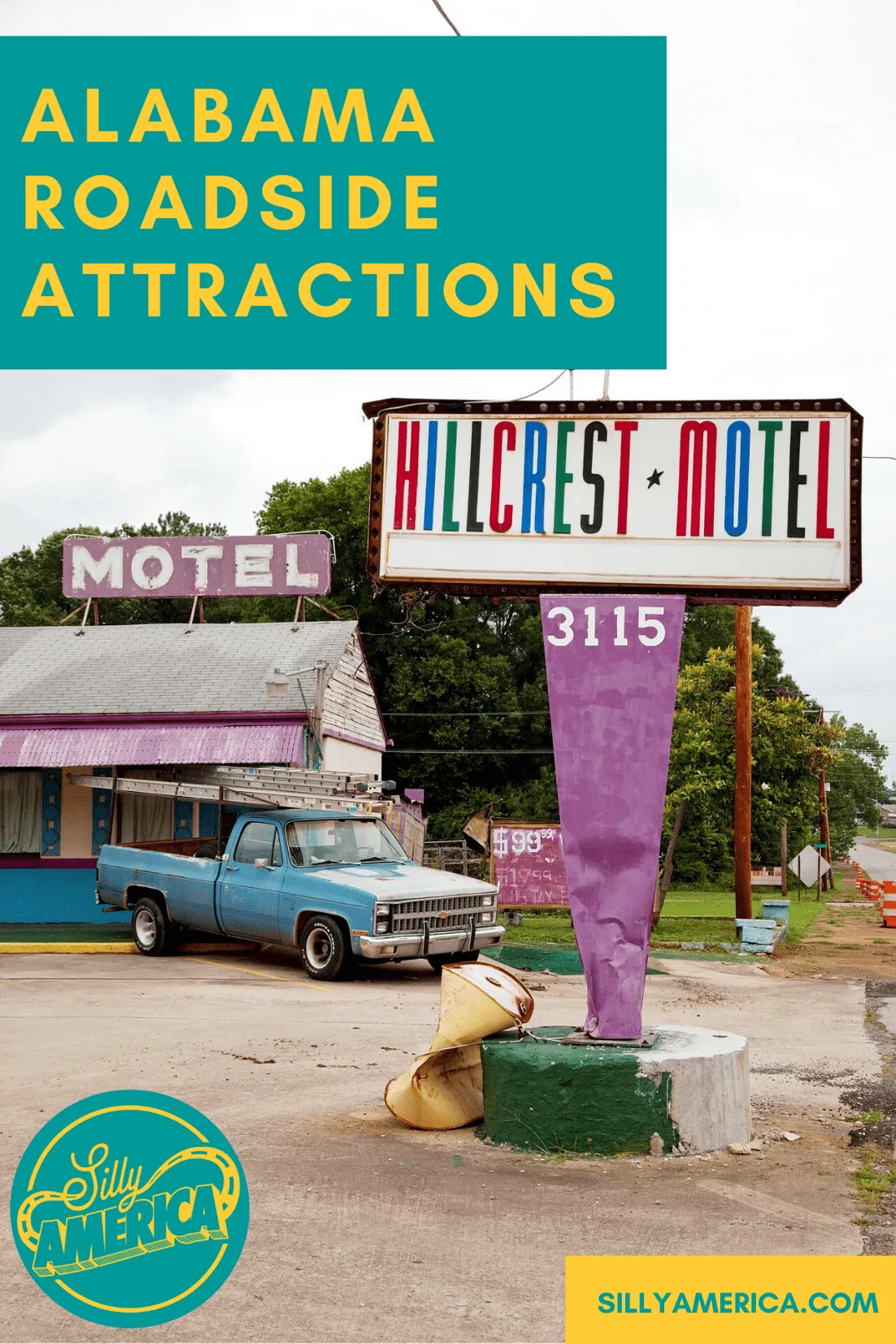 The best Alabama roadside attractions to visit on an Alabama road trip. Add these roadside oddities to your travel bucket list, itinerary, or route map! These places to visit in Alabama are fun road trip stops for kids or adults! #Alabama #AlabamaRoadTrip #AlabamaRoadsideAttractions #RoadsideAttractions #RoadsideAttraction #PlacesToVisitInAlabama #AlabamaRoadTripIdeas #RoadTrip #RoadTrips #AlabamaRoadTripItinerary #WeirdRoadsideAttractions