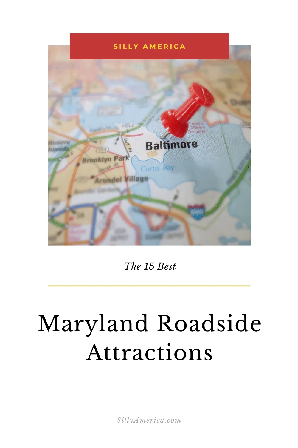 The best Maryland roadside attractions to visit on a Maryland road trip. Add these roadside oddities to your travel bucket list, itinerary, or route map! Fun road trip stops for kids or adults. #MarylandRoadsideAttractions #MarylandRoadsideAttraction #RoadsideAttractions #RoadsideAttraction #RoadTrip #MarylandRoadTrip #MarylandBucketListRoadTrip #MarylandBucketList #ThingsToDoInMaryland