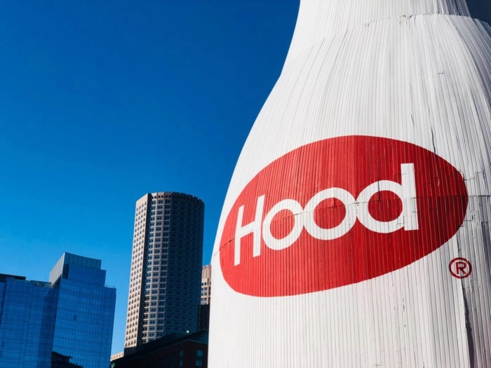 Hood Milk Bottle Building in Boston, Massachusetts