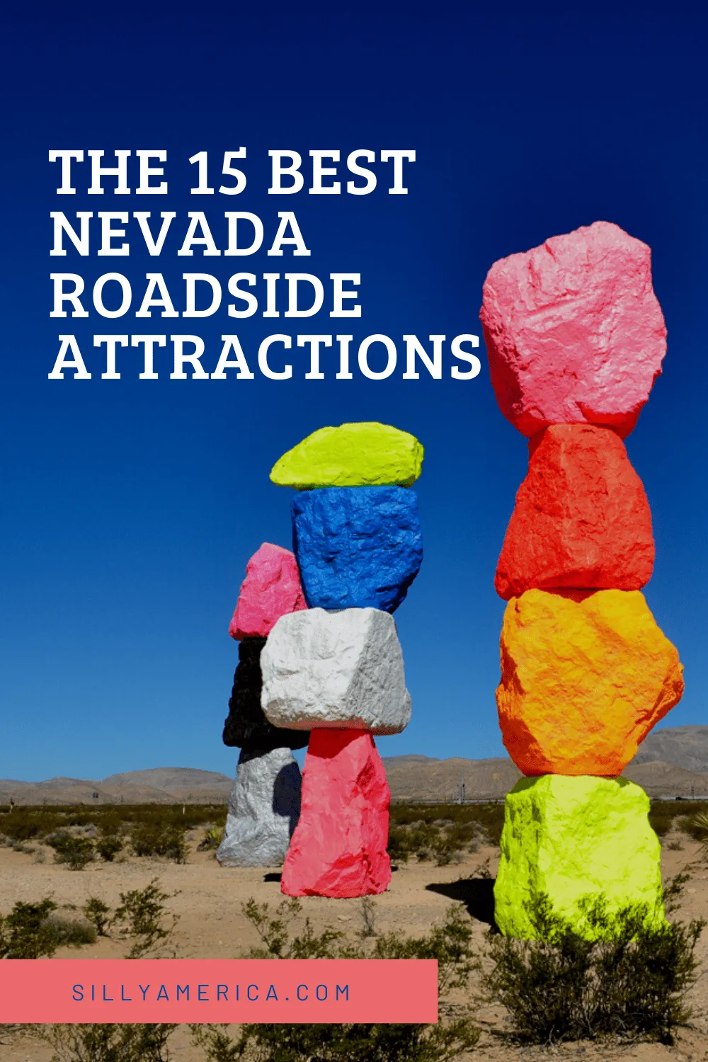 The best Nevada roadside attractions to visit on a Nevada road trip to Las Vegas, Reno, and beyond. Add these roadside oddities to your travel bucket list, itinerary, or route map! Weird roadside attractions in Nevada for kids or adults. #NevadaRoadsideAttractions #NevadaRoadsideAttraction #RoadsideAttractions #RoadsideAttraction #RoadTrip #NevadaRoadTrip #NevadaRoadTripMap #LakeTahoeRoadTrip #ValleyOfFireRoadTrip #NevadaRoadTripAdventure #LasVegasRoadTrip #LasVegas #WeirdRoadsideAttractions