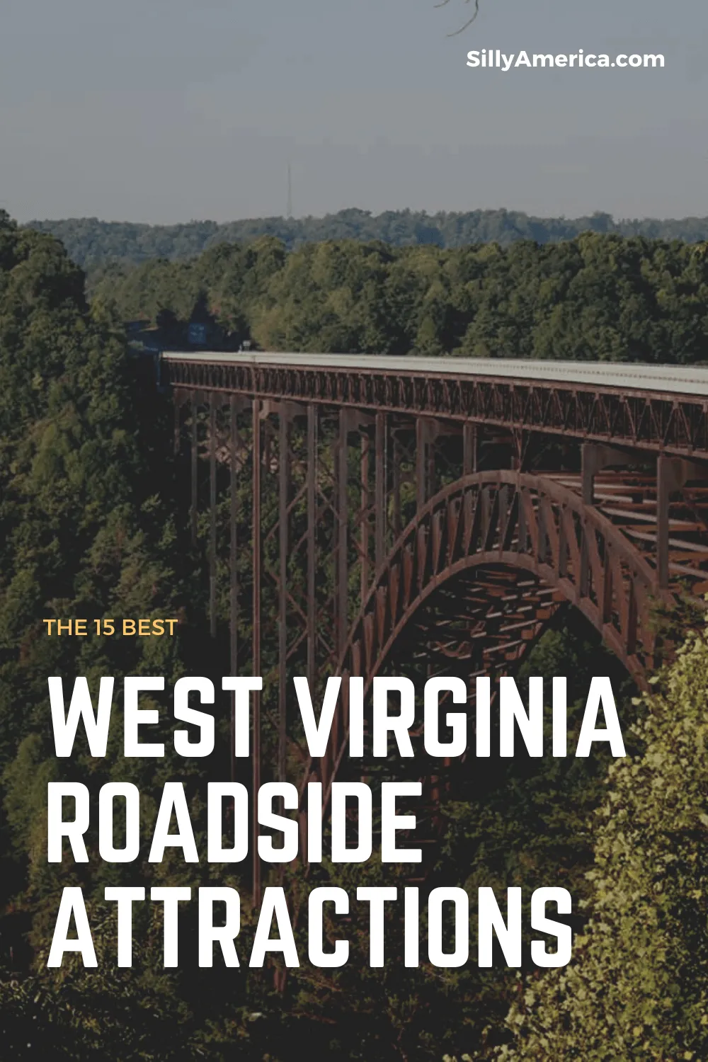 The best West Virginia roadside attractions to visit on a West Virginia road trip. Add these roadside oddities to your travel bucket list or itinerary! Weird roadside attractions and road trip stops for kids or adults. #WestVirginiaRoadsideAttractions #WestVirginiaRoadsideAttraction #RoadsideAttractions #RoadsideAttraction #RoadTrip #WestVirginiaRoadTrip #WestVirginiaTravelRoadTrip #ThingsToDoInWestVirginia #WestVirginiaMountainsRoadTrip #WeirdRoadsideAttractions