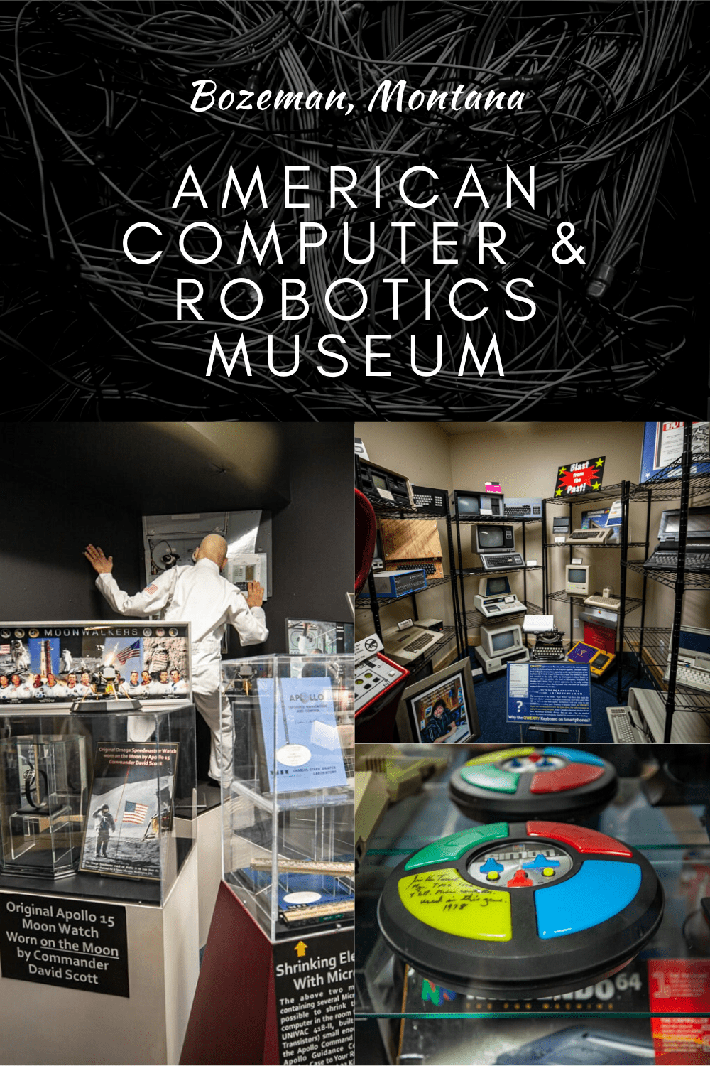 The American Computer & Robotics Museum in Bozeman, Montana features a comprehensive history of the computer with "4,000 years of humanity and technology." #MontanaRoadsideAttractions #MontanaRoadsideAttraction #RoadsideAttractions #RoadsideAttraction #RoadTrip #MontanaRoadTrip #MontanaRoadTripMap #MontanaRoadTripItinerary #MontanaRoadTripBucketLists #MontanaBucketList #MontanaRoadTripIdeas #MontanaWinterRoadTrip #MontanaRoadTripWithKids #MontanaRoadWithKids