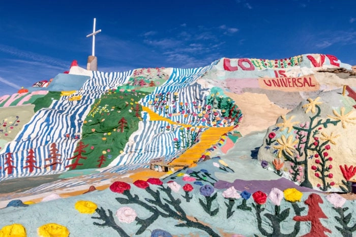 Weird roadside attractions - California Salvation Mountain