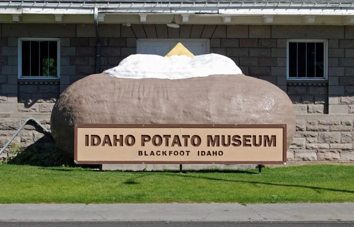 Best Roadside Attractions - Idaho Potato Museum's Giant Potato