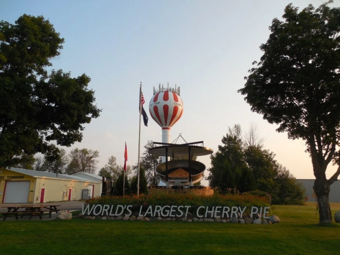 Best Roadside Attractions - Michigan World’s Largest Cherry Pie