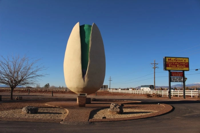 Best Roadside Attractions - World’s Largest Pistachio Nut in New Mexico