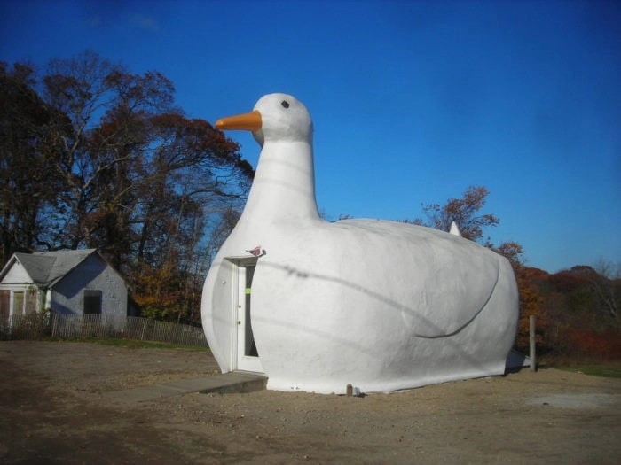 Best Roadside Attractions - The Big Duck Flanders New York