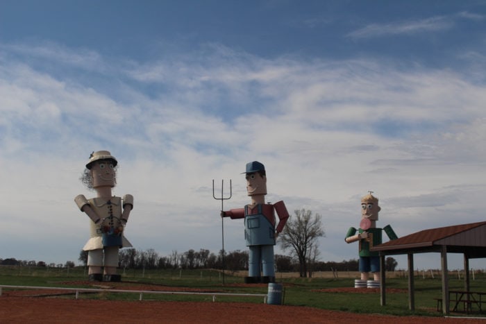 Weird roadside attractions - Enchanted Highway in North Dakota