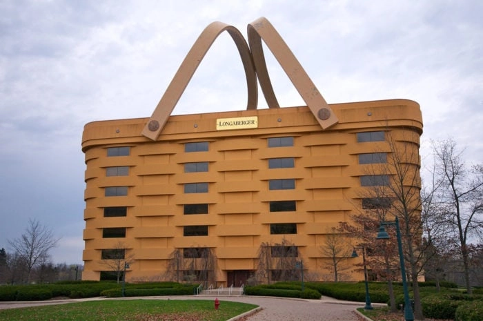 Best Roadside Attractions - Ohio - Longaberger's World's Largest Picnic Basket