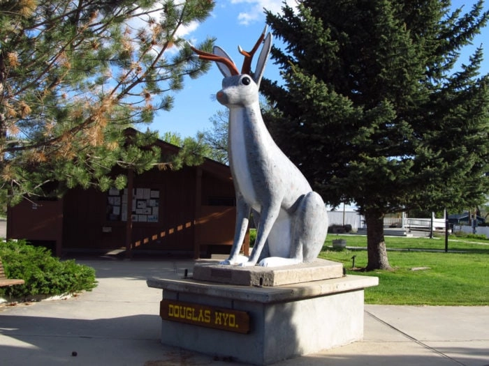 Best Roadside Attractions - Former World’s Largest Jackalope in Douglas, Wyoming