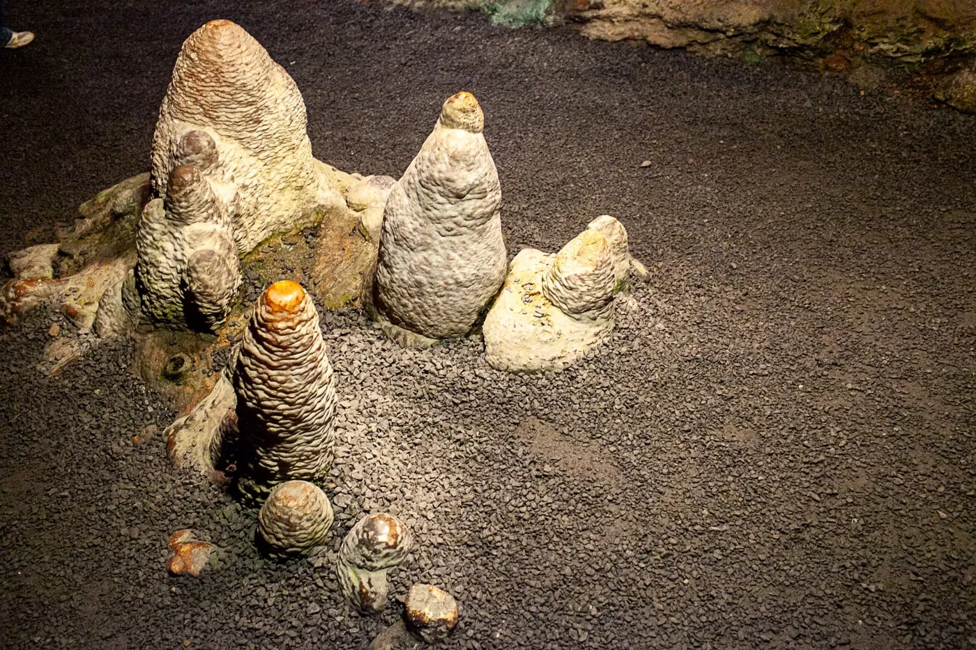 Shenandoah Caverns in Quicksburg, Virginia.