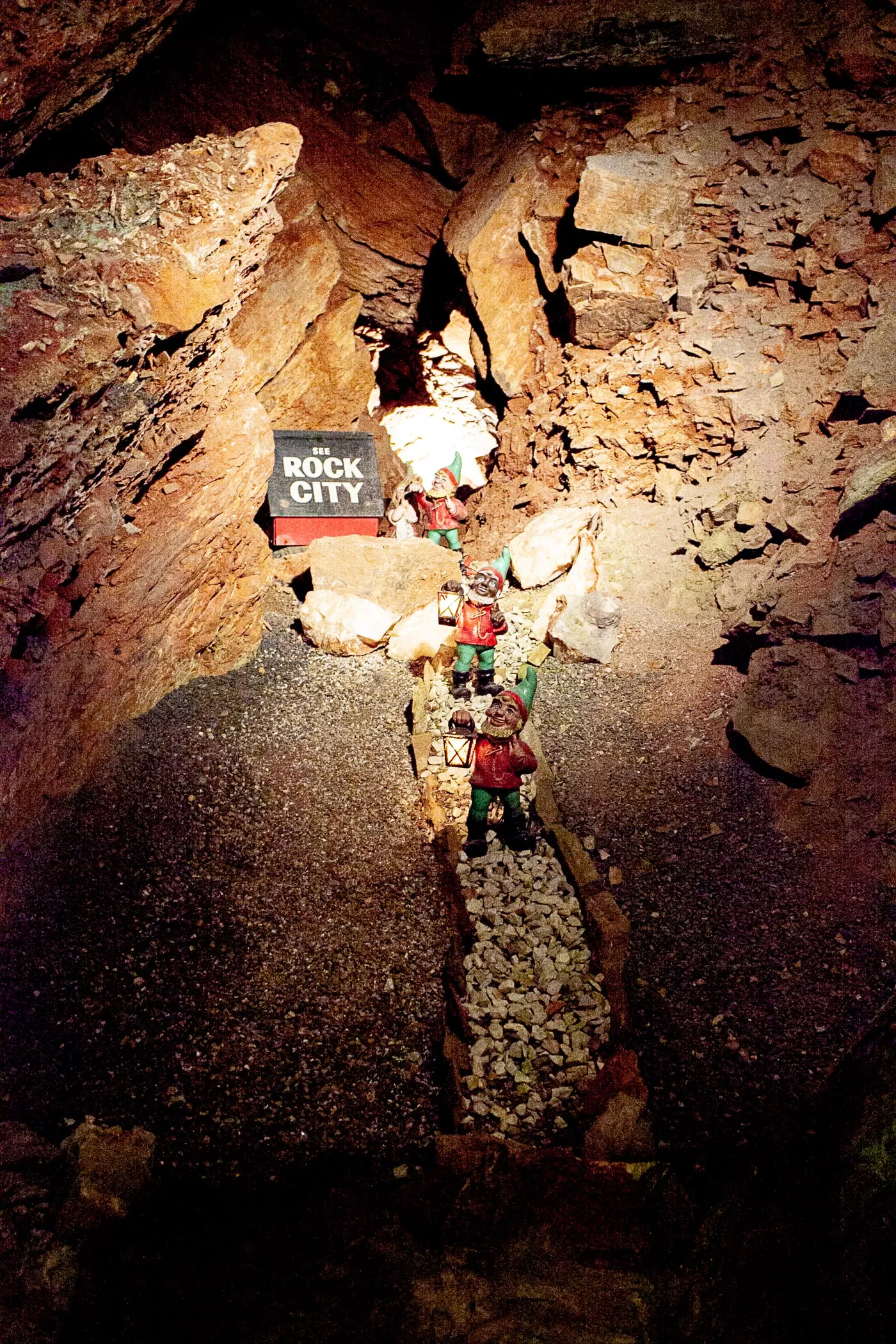 Pixies at Shenandoah Caverns in Quicksburg, Virginia.