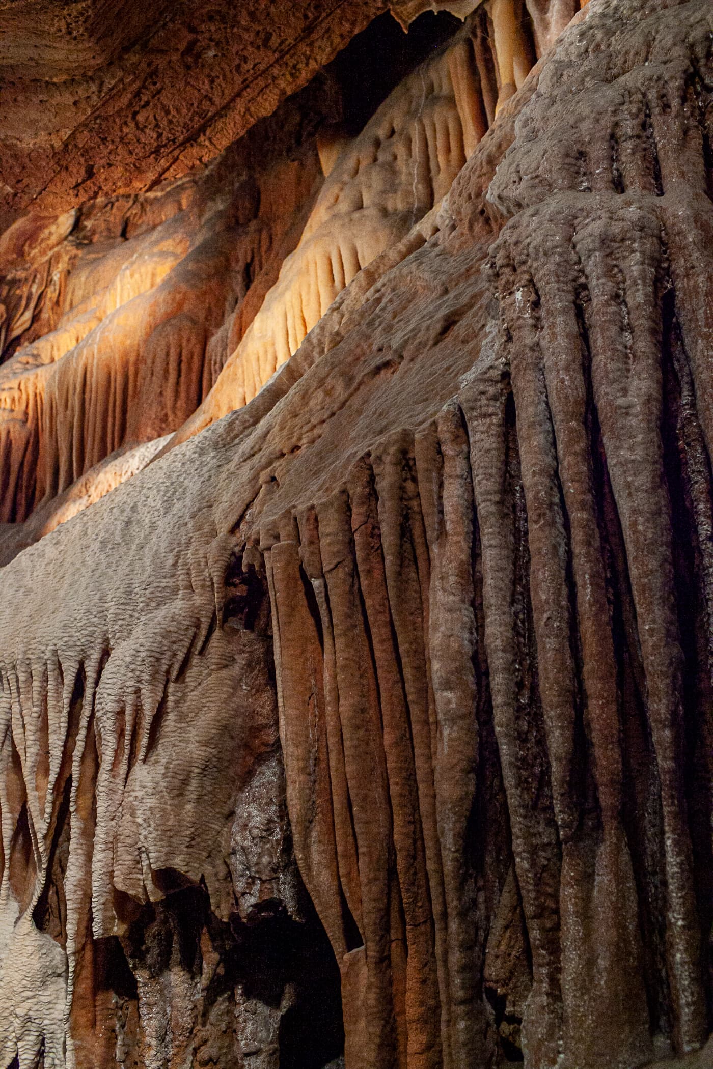 Shenandoah Caverns in Quicksburg, Virginia.