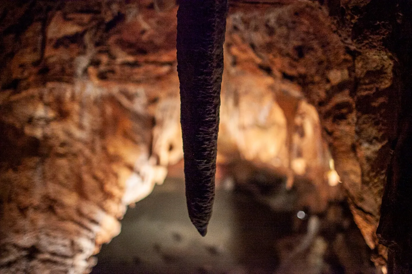 Shenandoah Caverns in Quicksburg, Virginia.