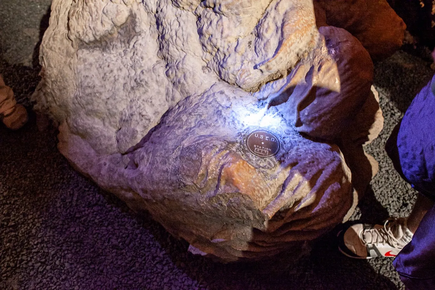 Shenandoah Caverns in Quicksburg, Virginia.