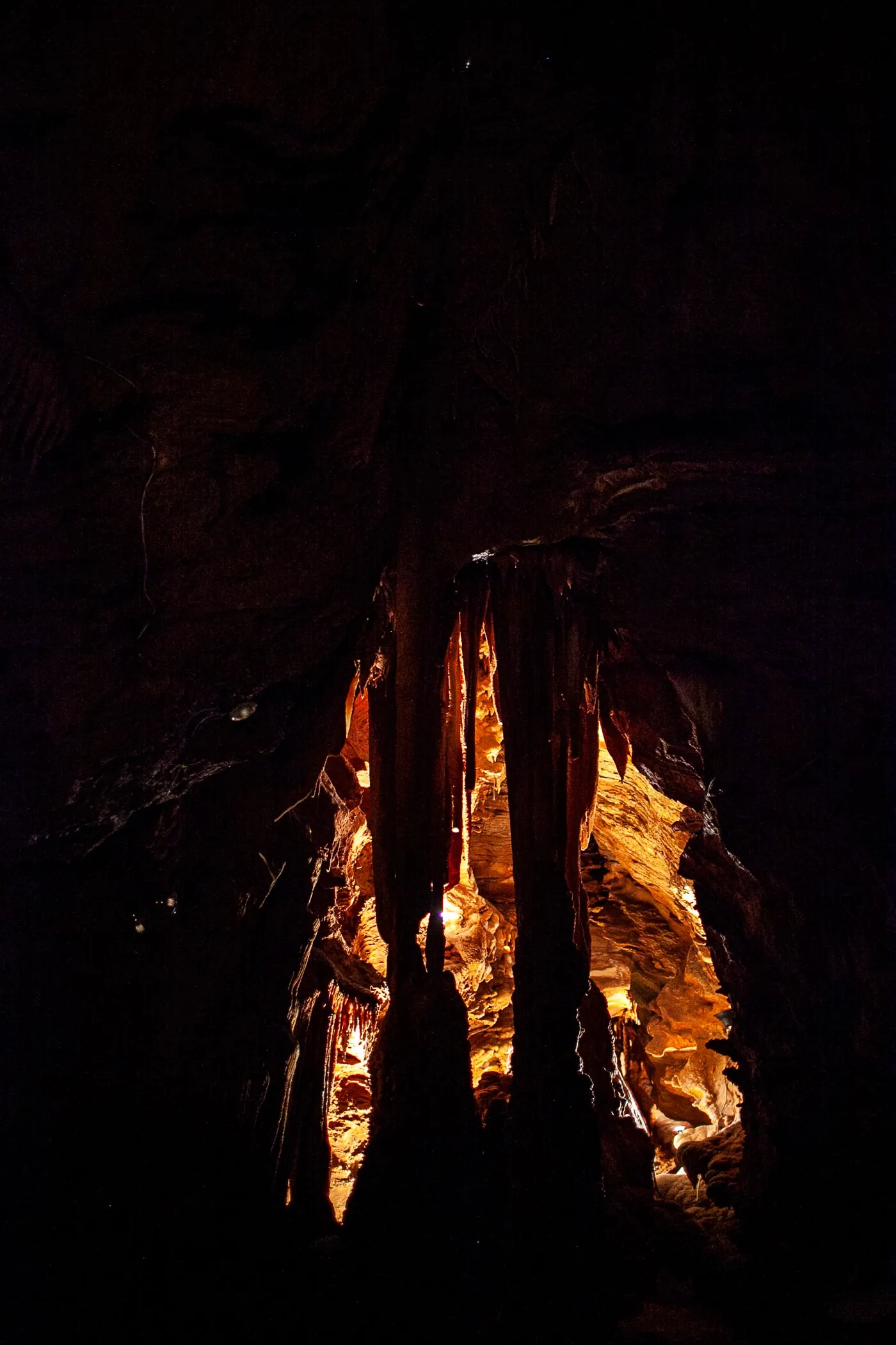 Shenandoah Caverns in Quicksburg, Virginia.
