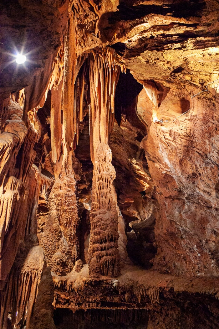 Shenandoah Caverns in Quicksburg, Virginia