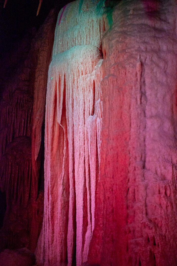 Shenandoah Caverns in Quicksburg, Virginia.