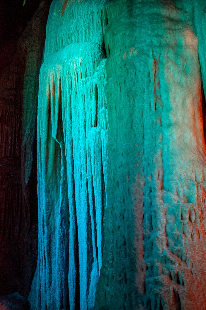 Shenandoah Caverns in Quicksburg, Virginia.