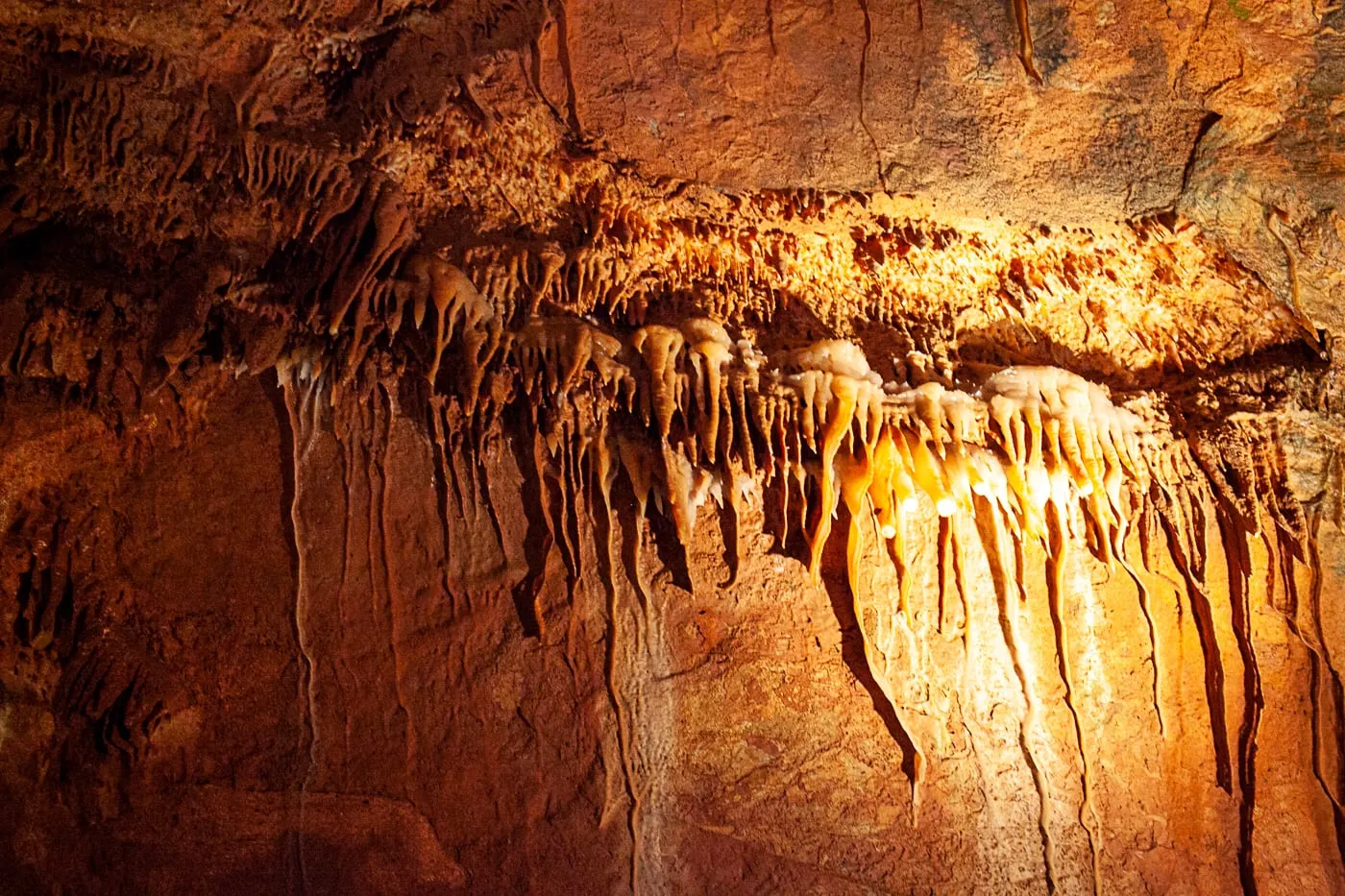 Shenandoah Caverns in Quicksburg, Virginia.