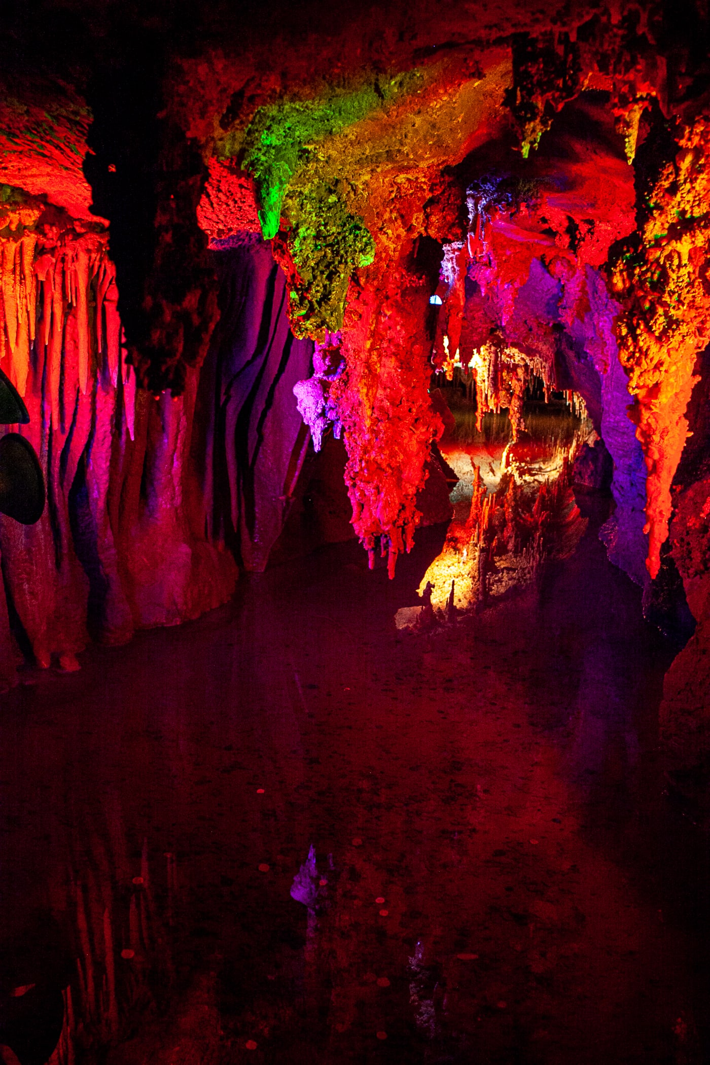 Shenandoah Caverns in Quicksburg, Virginia.