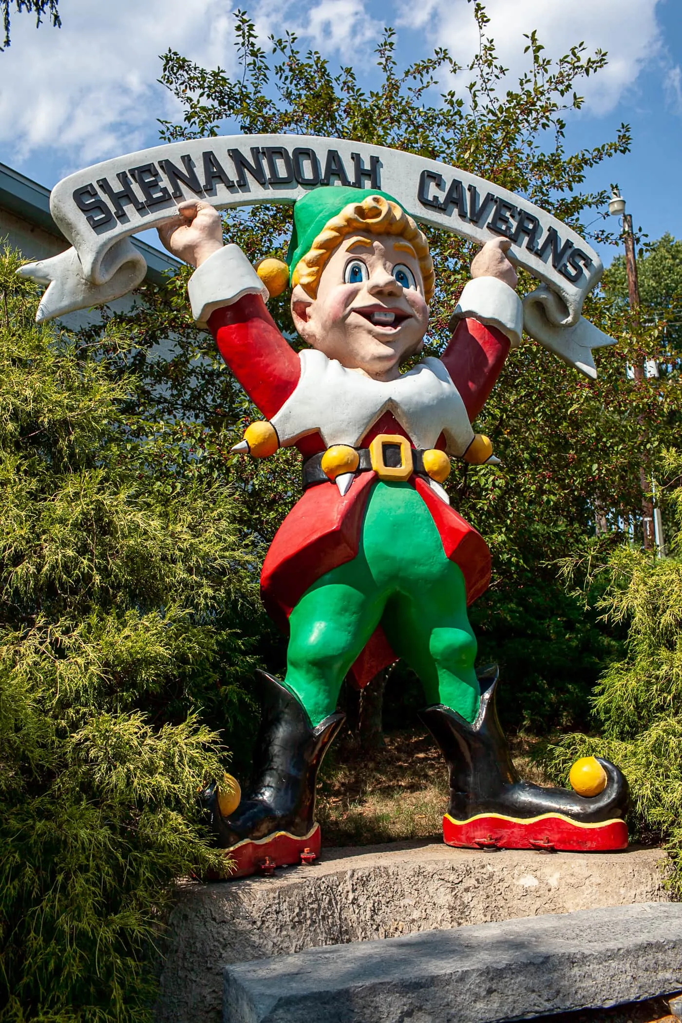 Shenandoah Caverns in Quicksburg, Virginia.