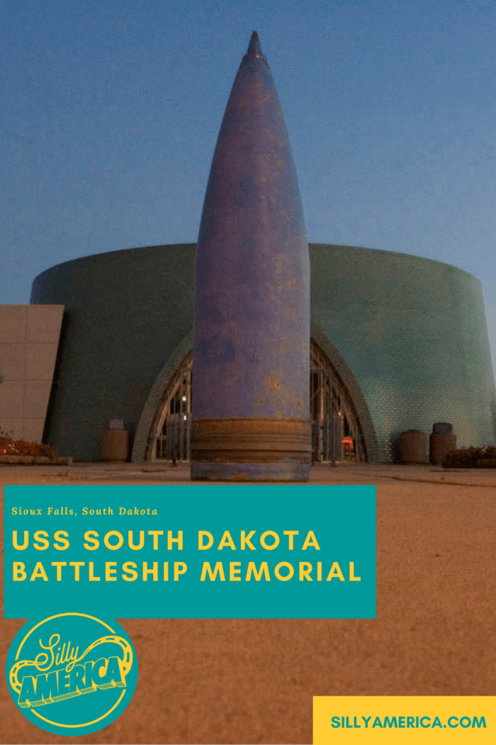 USS South Dakota Battleship Memorial in Sioux Falls, South Dakota
