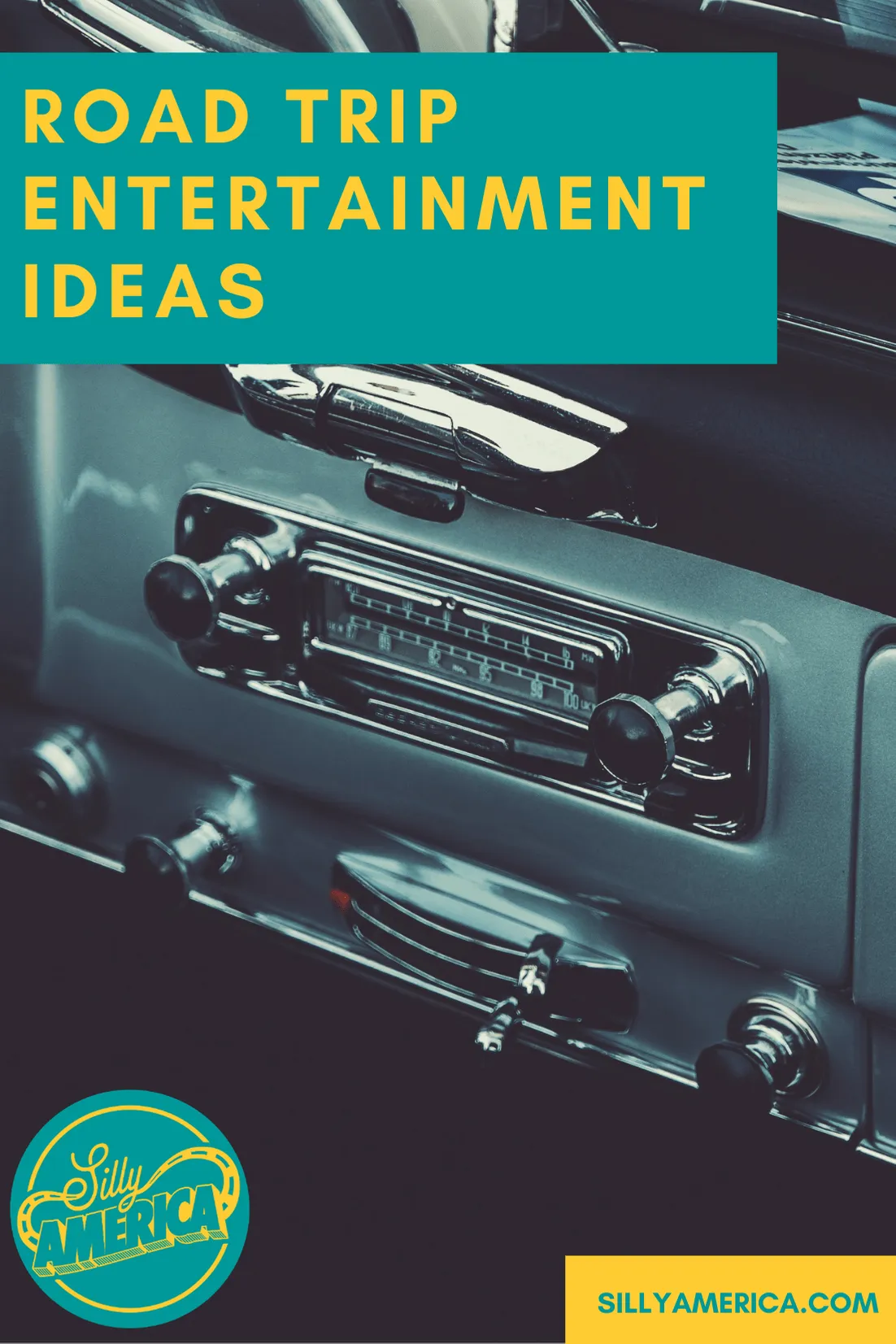 Road trip entertainment ideas to keep your car passengers having fun from home to destination. Read on for some ideas for what to do in the car for kids or adults and things to bring on a road trip for entertainment.  #RoadTrip #RoadTripPlanning #RoadTripGames #RoadTripEntertainment