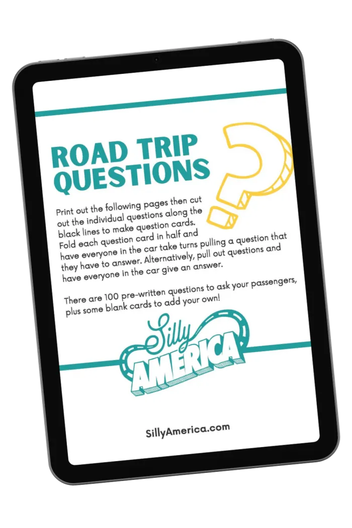 100 Fun Road Trip Questions for Long Car Rides