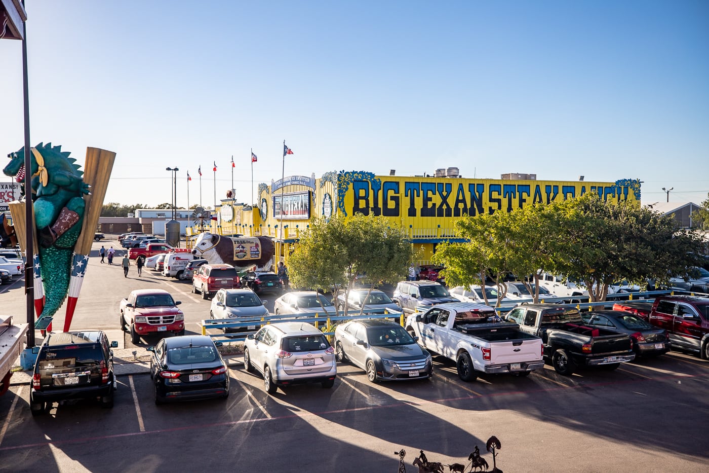 The Big Texan Steak Ranch in Amarillo, Texas