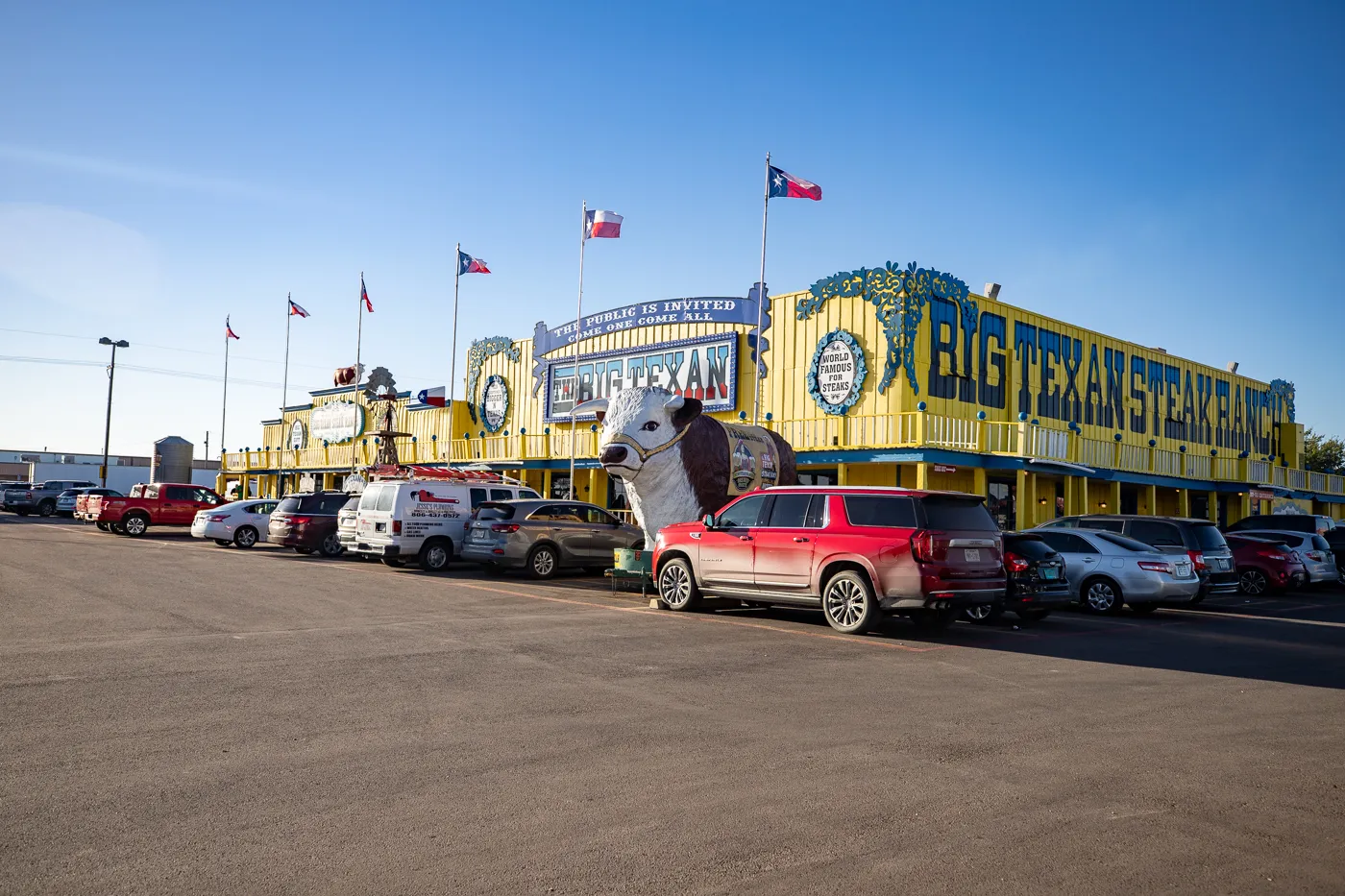 The Big Texan Steak Ranch in Amarillo, Texas